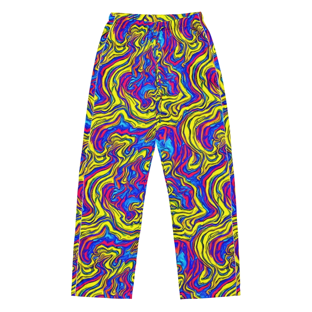 Electric Rhapsody on Women's Pajama Pants — Front