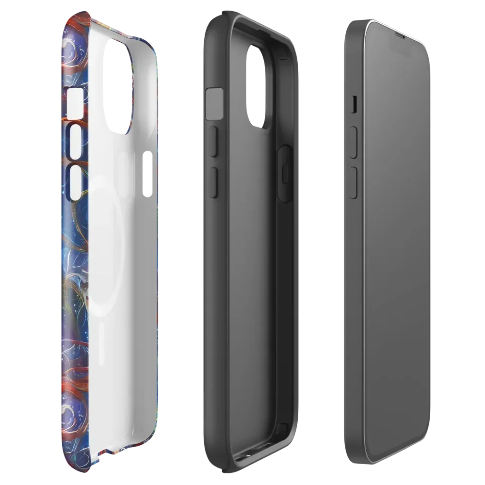 Galactic Whirlpool on MagSafe Tough Case for iPhone® — Front