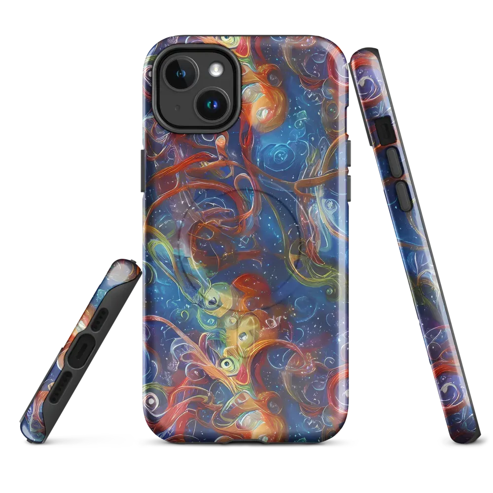 Galactic Whirlpool on MagSafe Tough Case for iPhone® — Front
