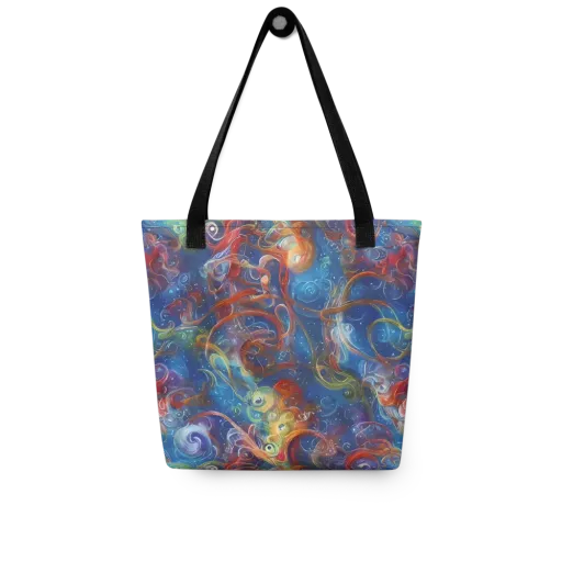 Galactic Whirlpool on a Tote Bag