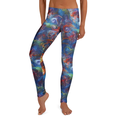 Galactic Whirlpool on a Leggings