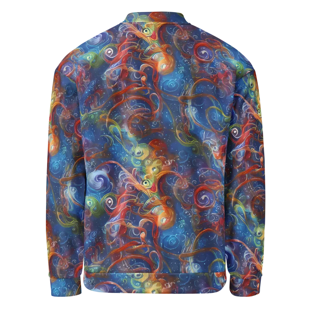 Galactic Whirlpool on Bomber Jacket — Back