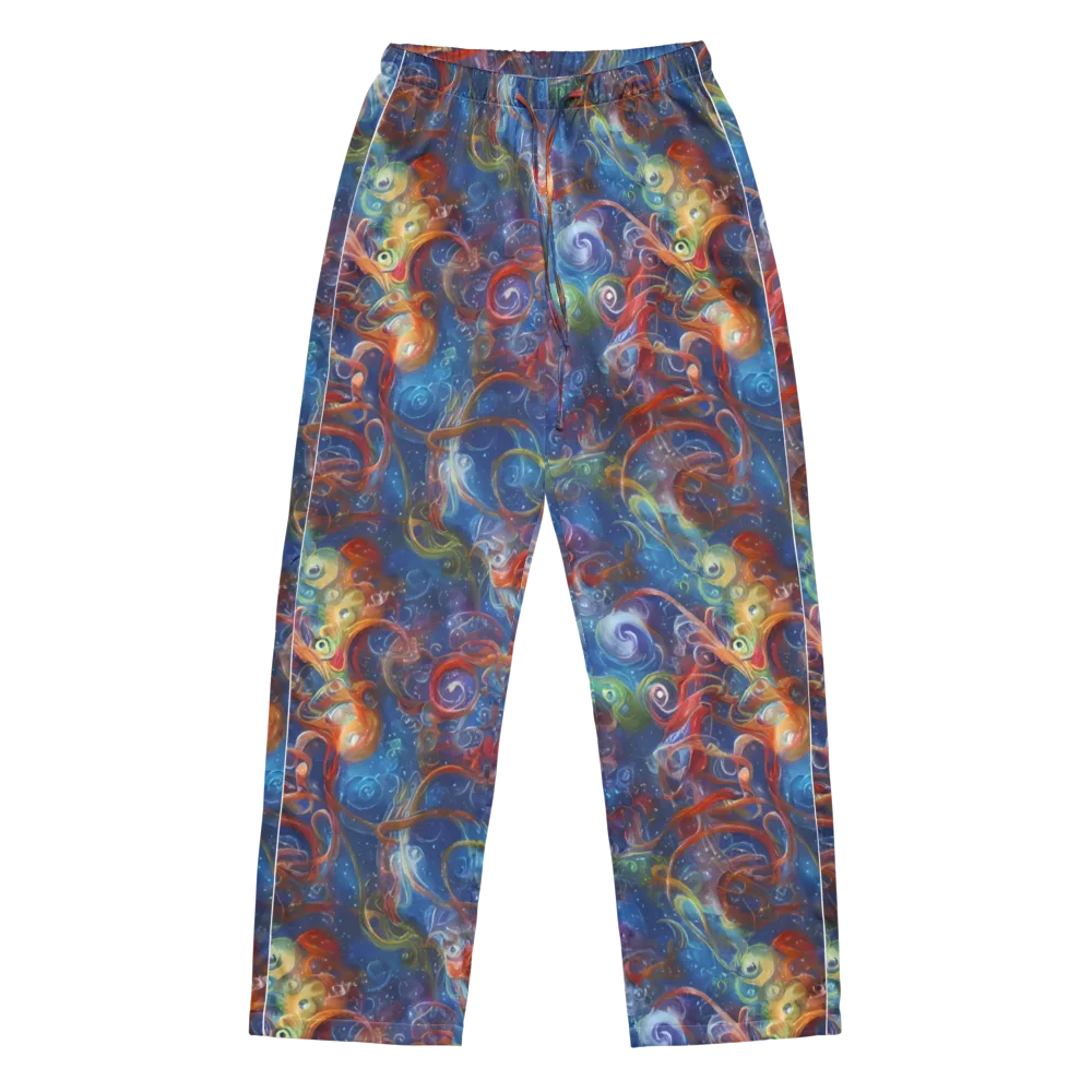 Galactic Whirlpool on Women's Pajama Pants — Front