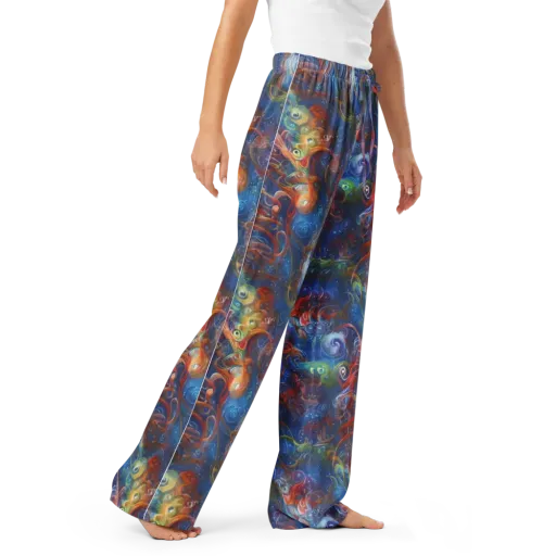 Galactic Whirlpool on a Women's Pajama Pants