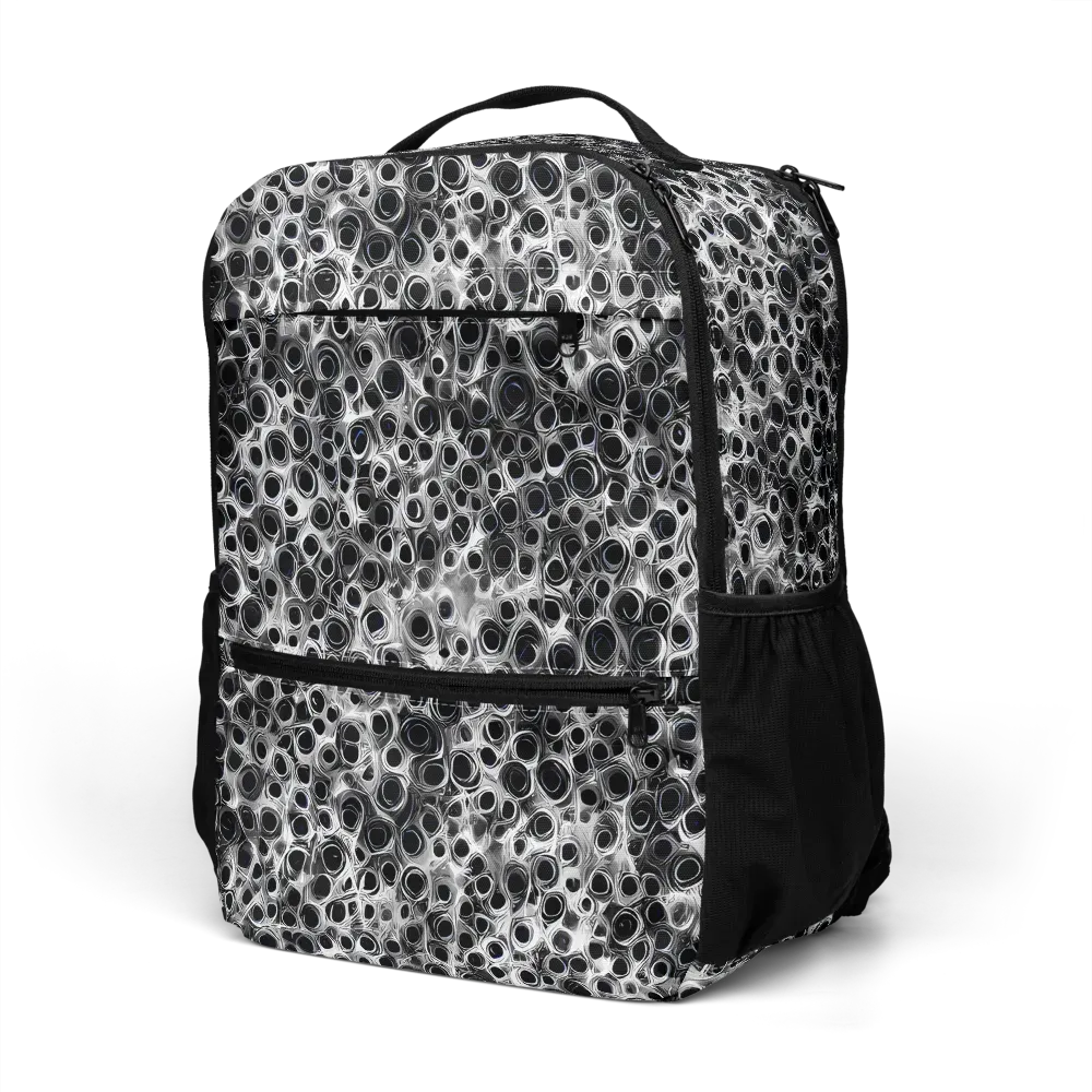 Liquid Metal Maze on Utility Backpack — Left Front