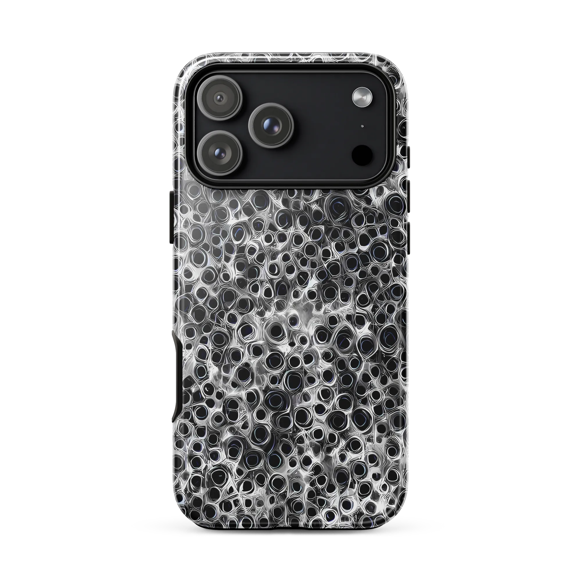 Liquid Metal Maze on Tough Case for iPhone® — Front