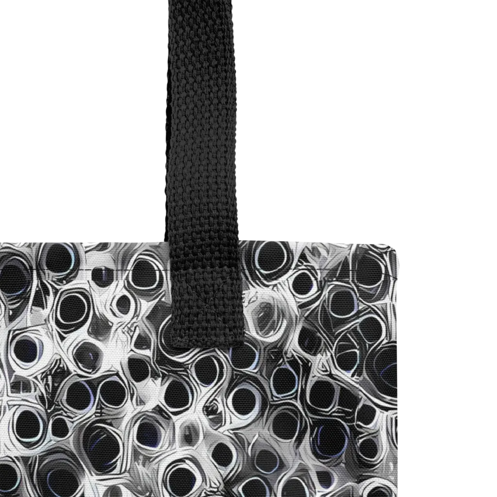 Liquid Metal Maze on Tote Bag — Product details