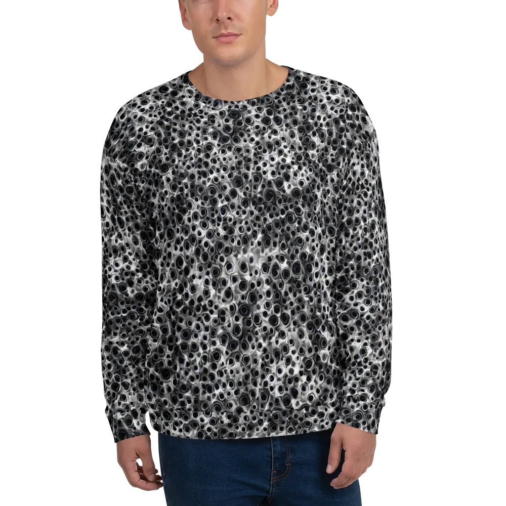 Liquid Metal Maze on Sweatshirt — Front