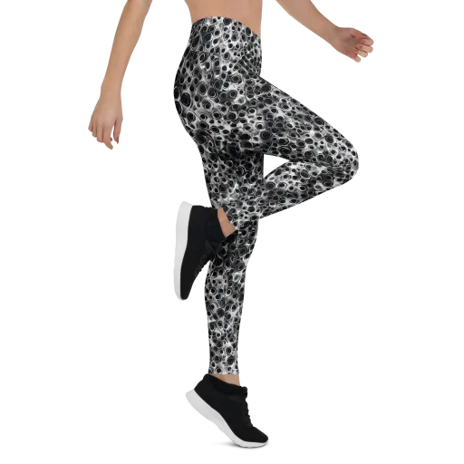 Liquid Metal Maze on a Leggings