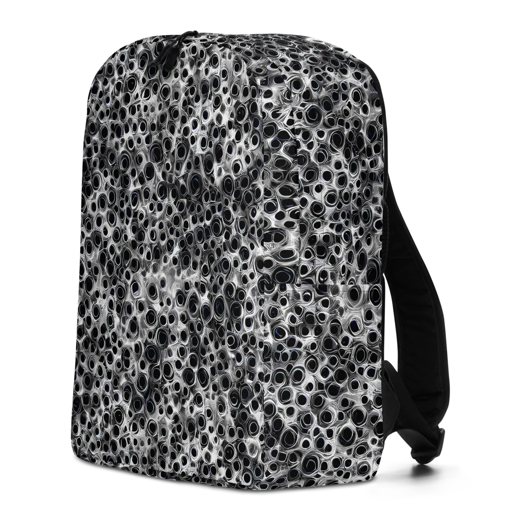 Liquid Metal Maze on Minimalist Backpack — Left
