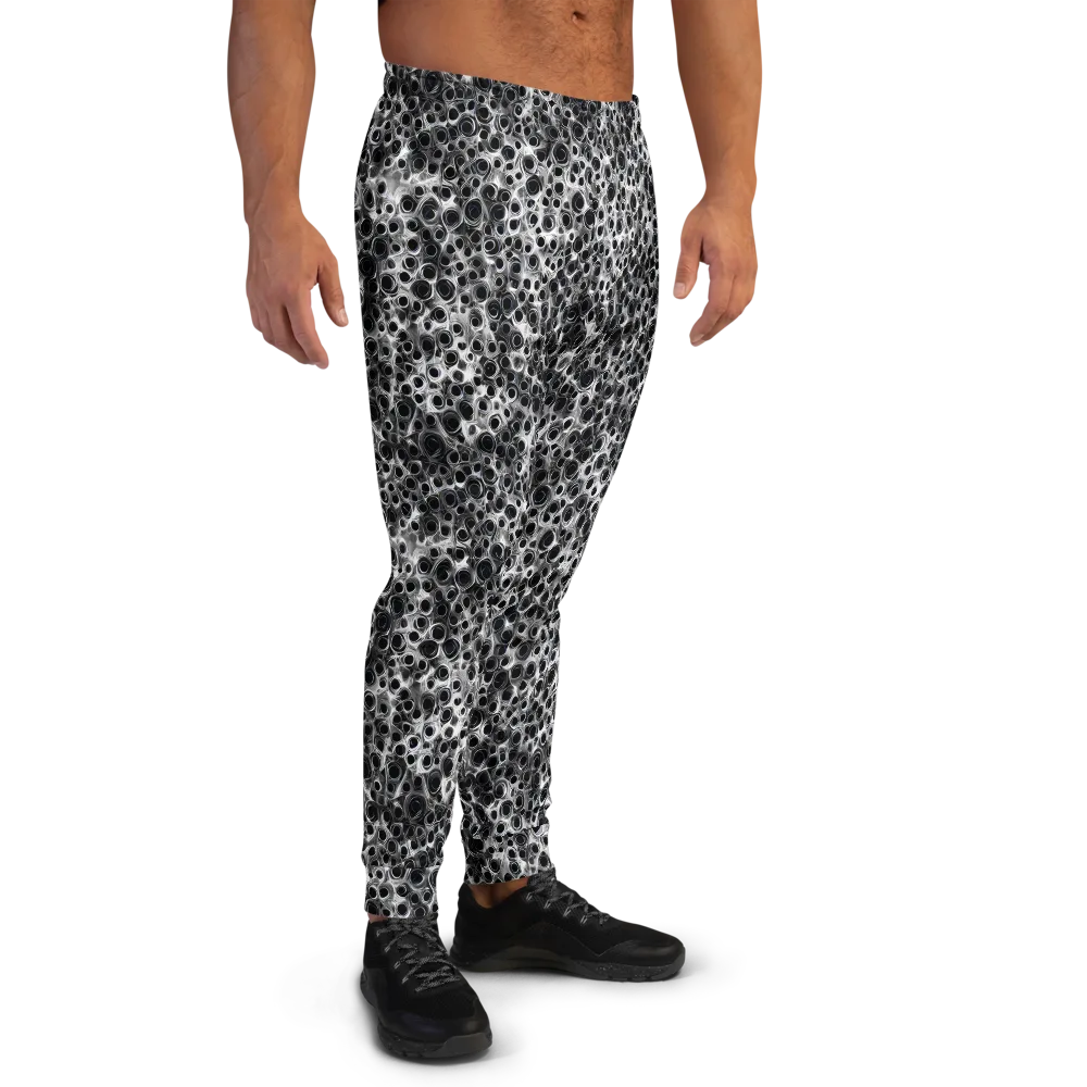 Liquid Metal Maze on Men's Joggers — Right