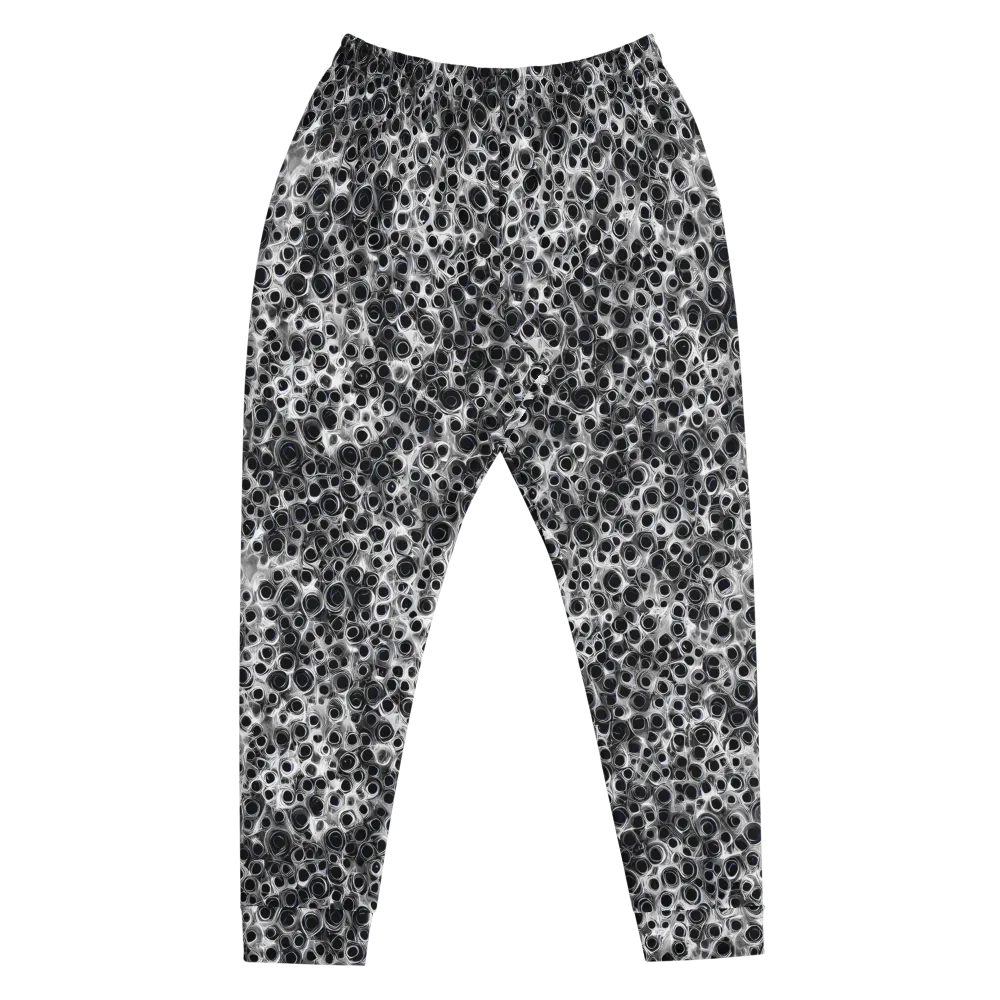 Liquid Metal Maze on Men's Joggers — Front