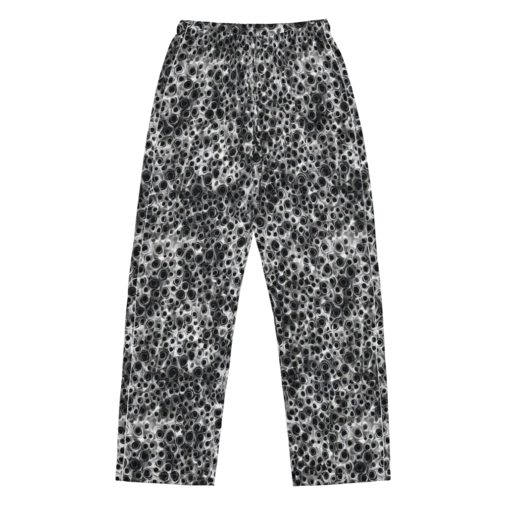 Liquid Metal Maze on Women's Pajama Pants — Front
