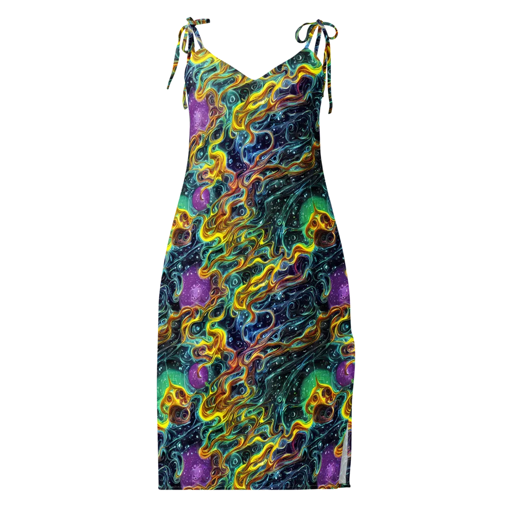 Iridescent Tempest on Slip Dress — Front