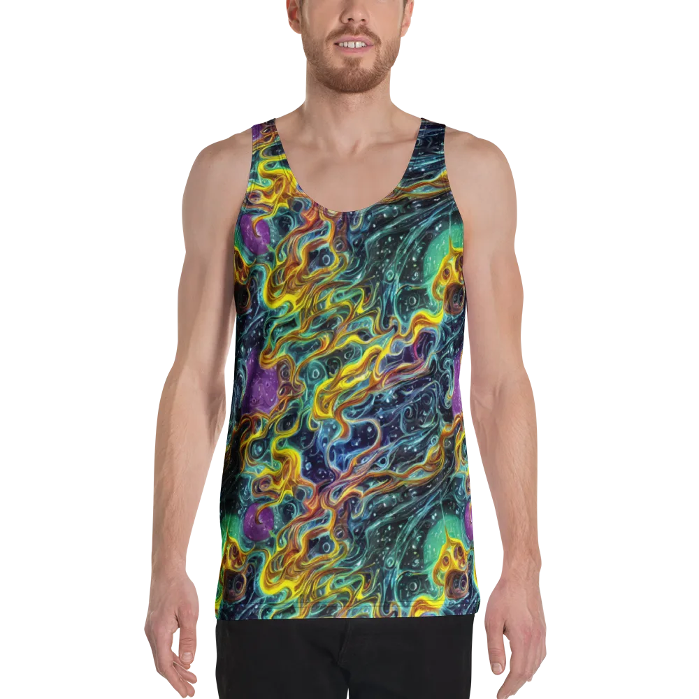 Iridescent Tempest on Men's Tank Top — Front