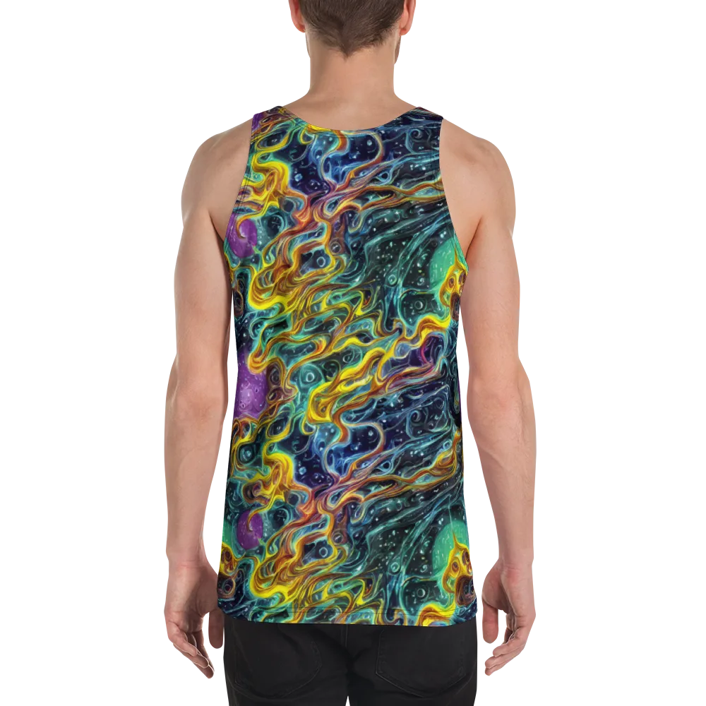 Iridescent Tempest on Men's Tank Top — Back