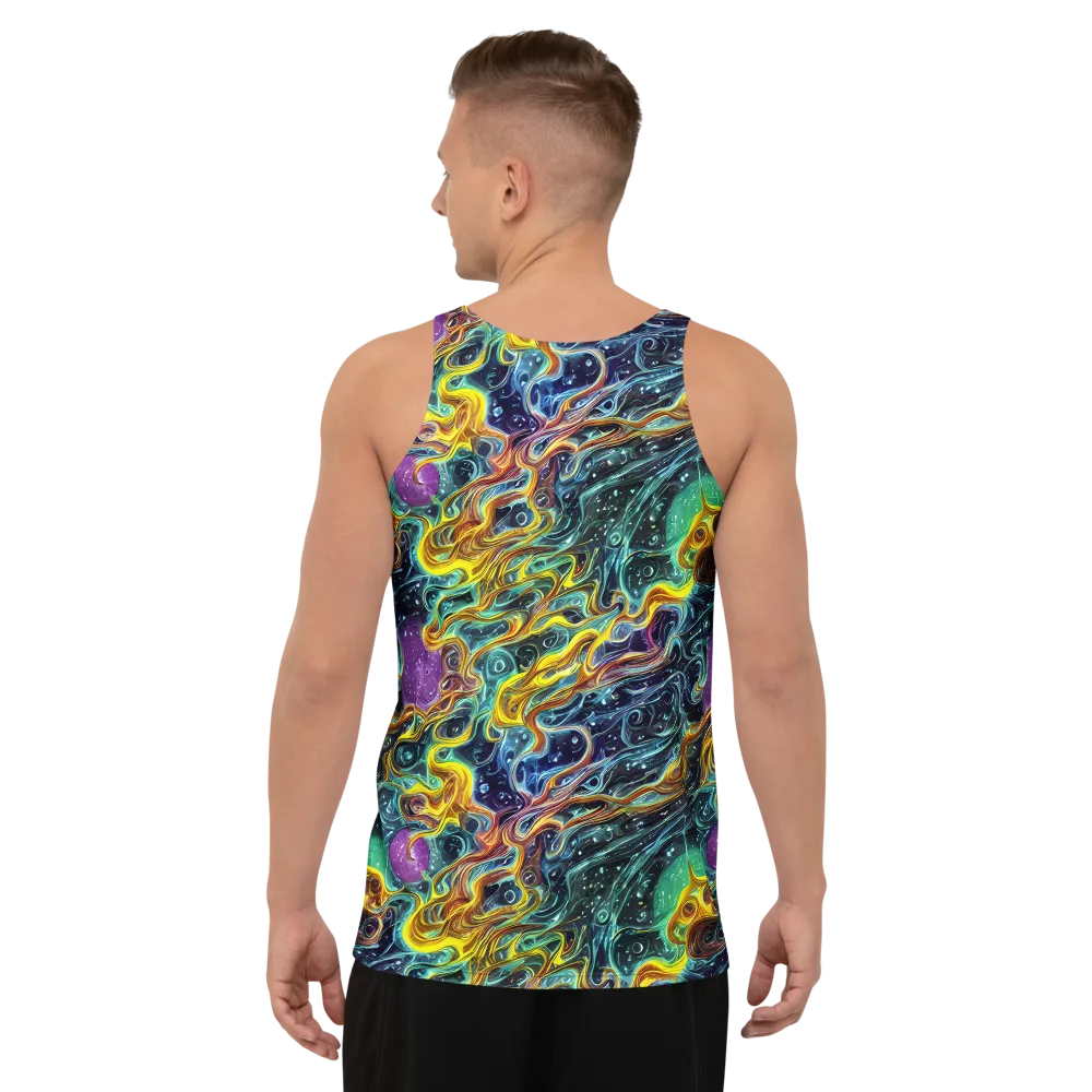 Iridescent Tempest on Men's Tank Top — Back