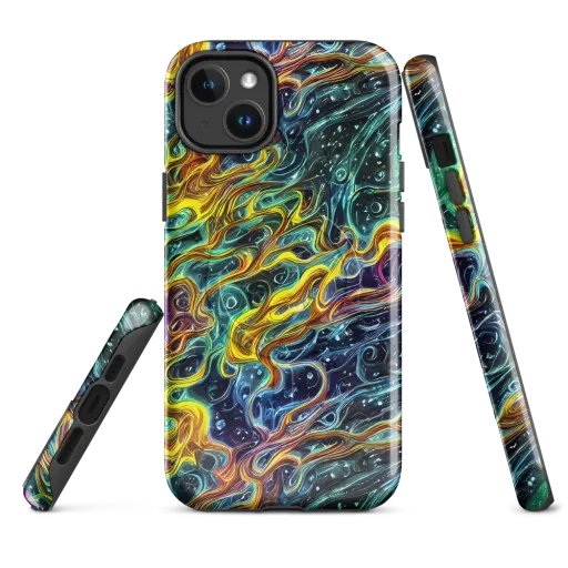 Iridescent Tempest on a MagSafe Tough Case for iPhone®