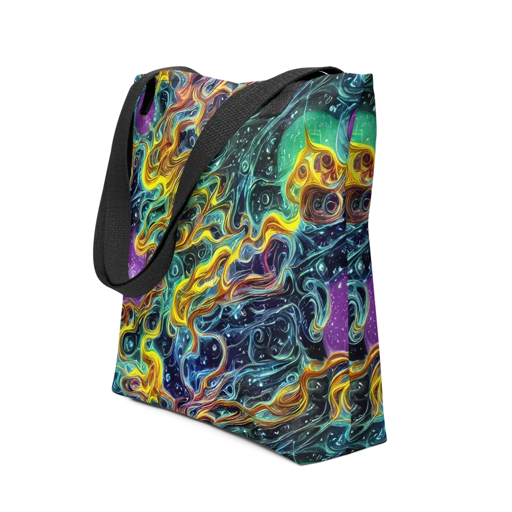 Iridescent Tempest on Tote Bag — Front
