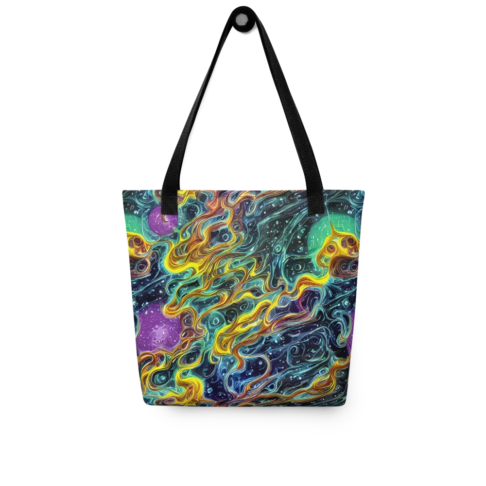 Iridescent Tempest on Tote Bag — Front