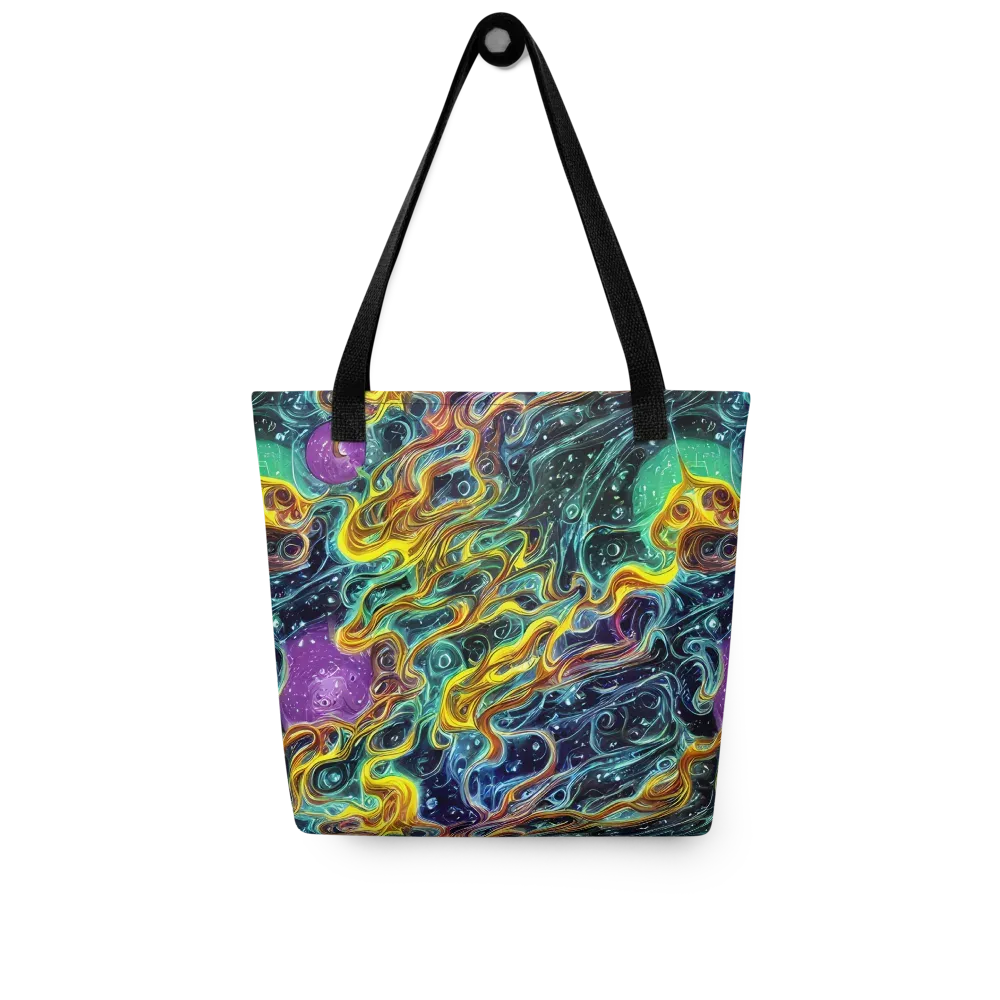 Iridescent Tempest on Tote Bag — Front