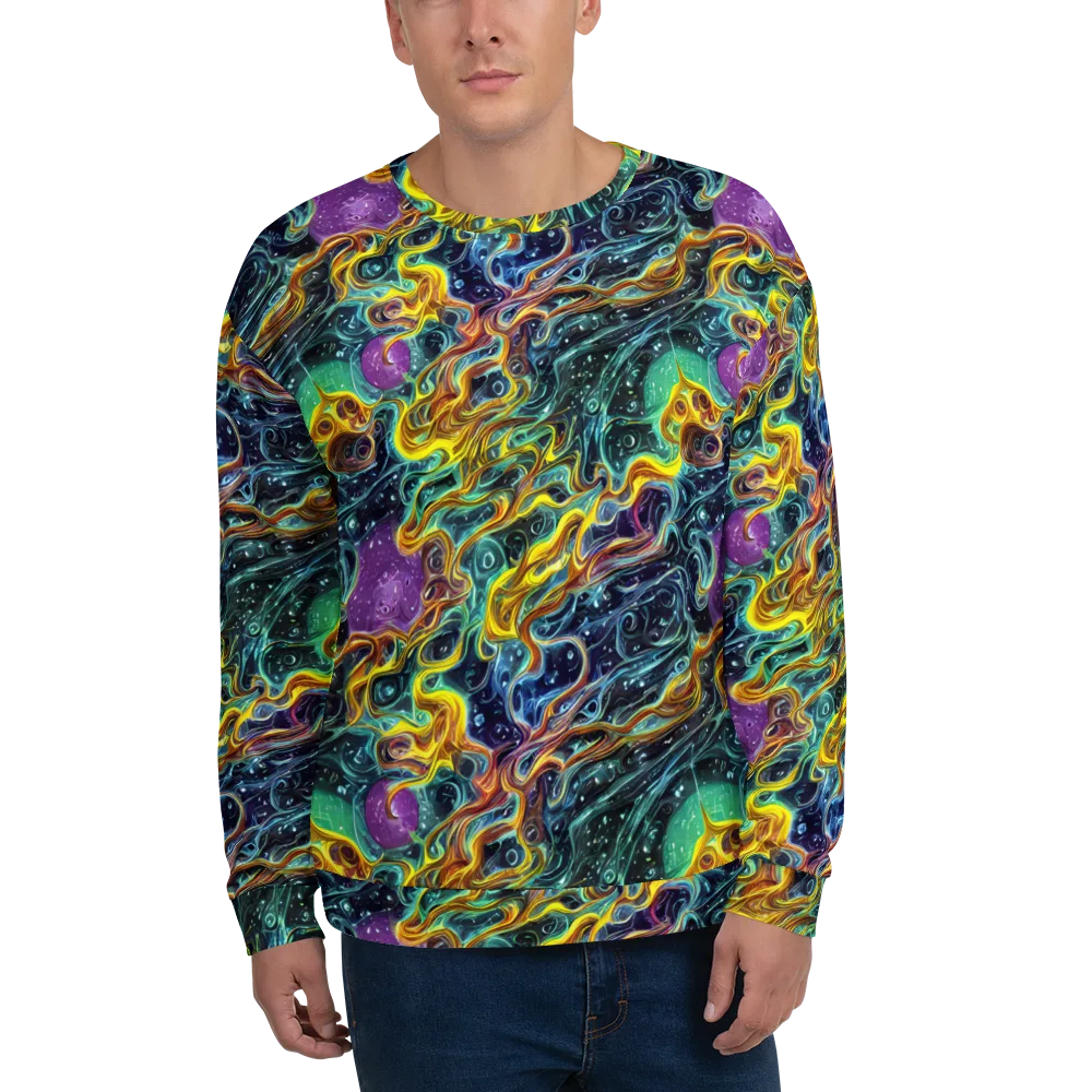 Iridescent Tempest on Sweatshirt — Front
