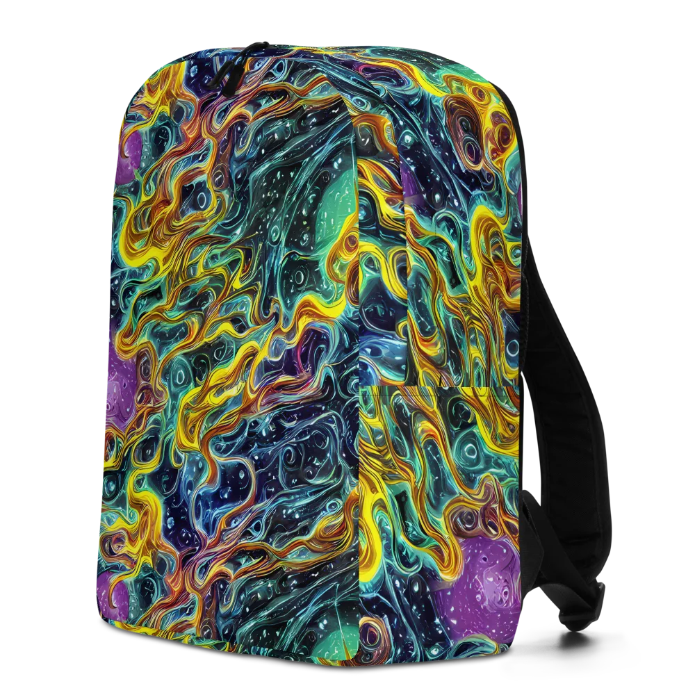 Iridescent Tempest on Minimalist Backpack — Left