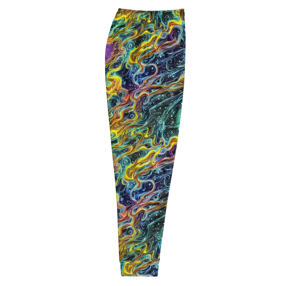 Iridescent Tempest on Men's Joggers — Right