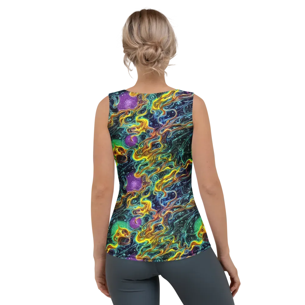 Iridescent Tempest on Women's Tank Top — Back