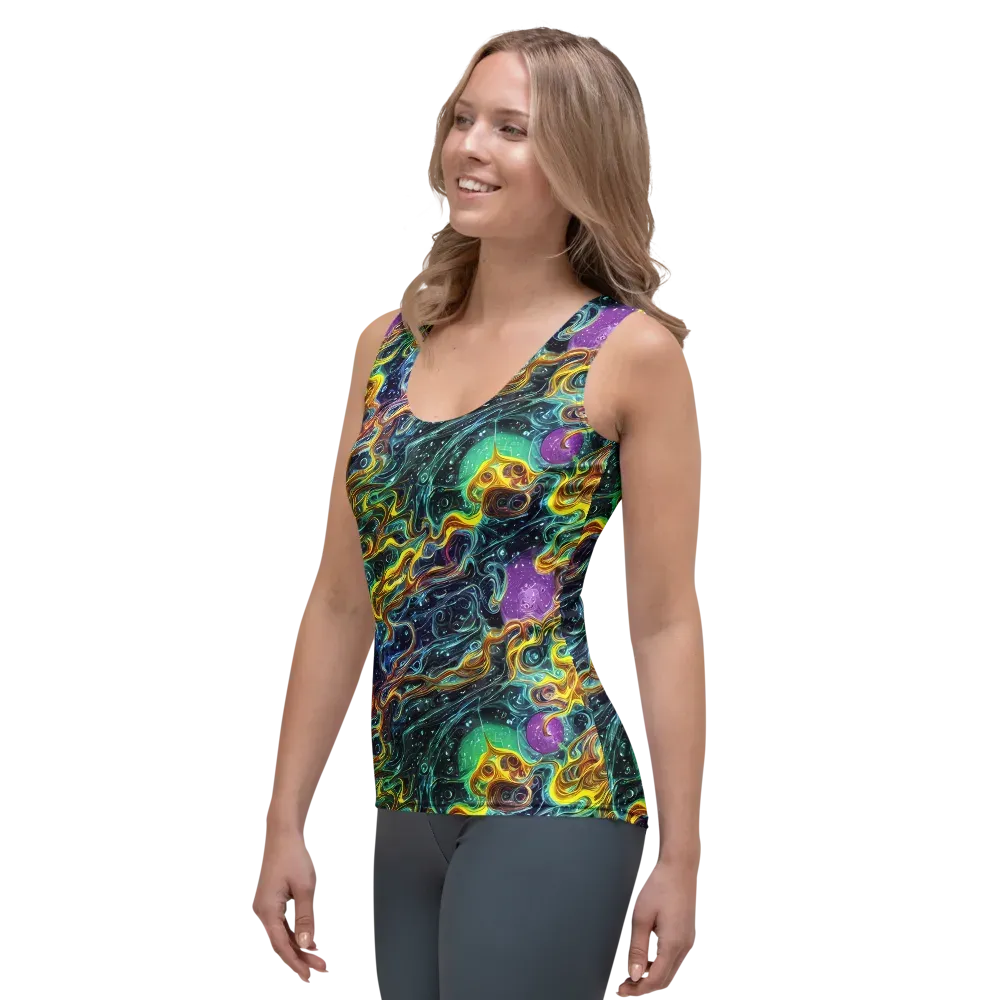 Iridescent Tempest on Women's Tank Top — Left Front