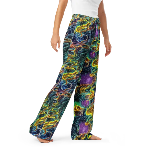 Iridescent Tempest on a Women's Pajama Pants