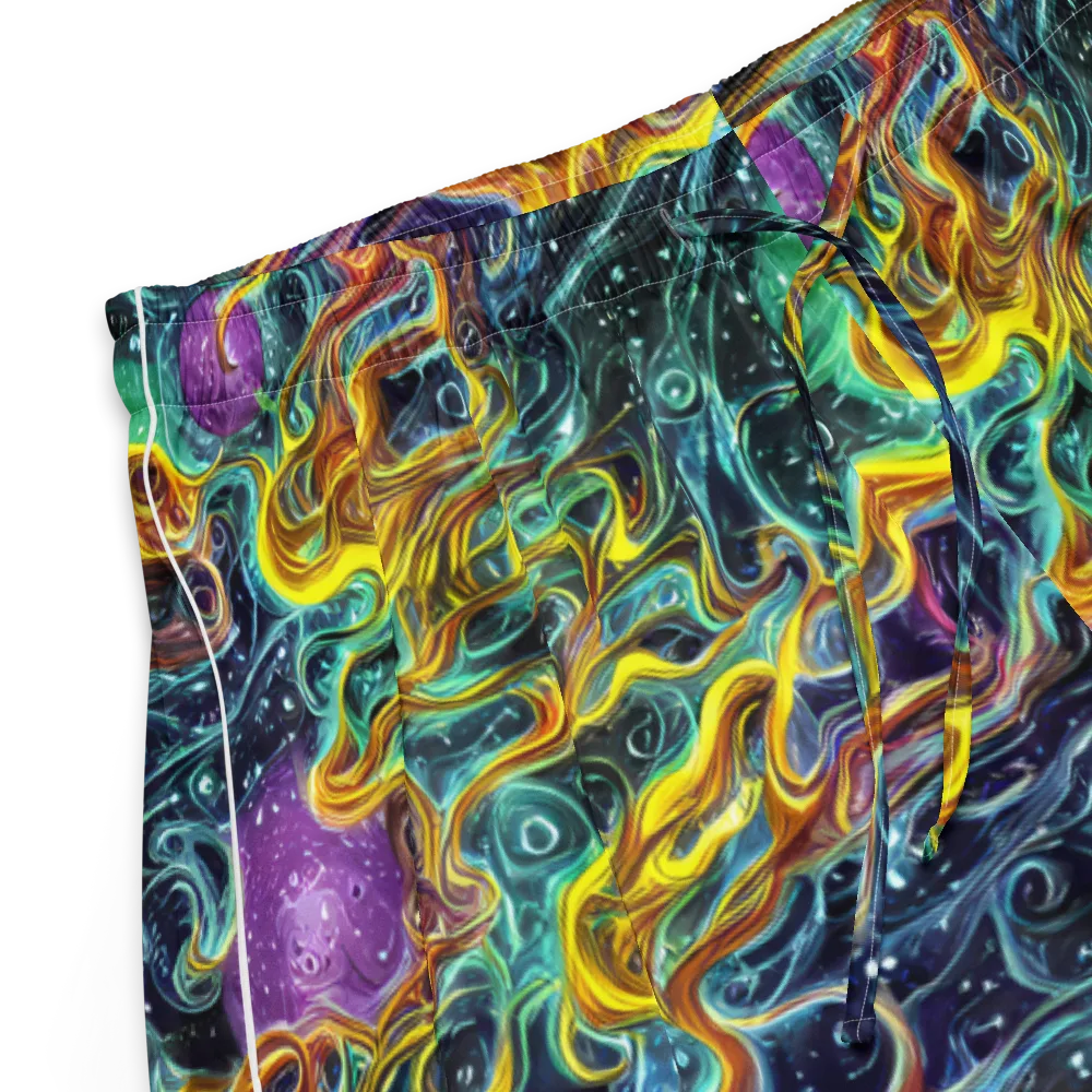 Iridescent Tempest on Women's Pajama Shorts — Product details