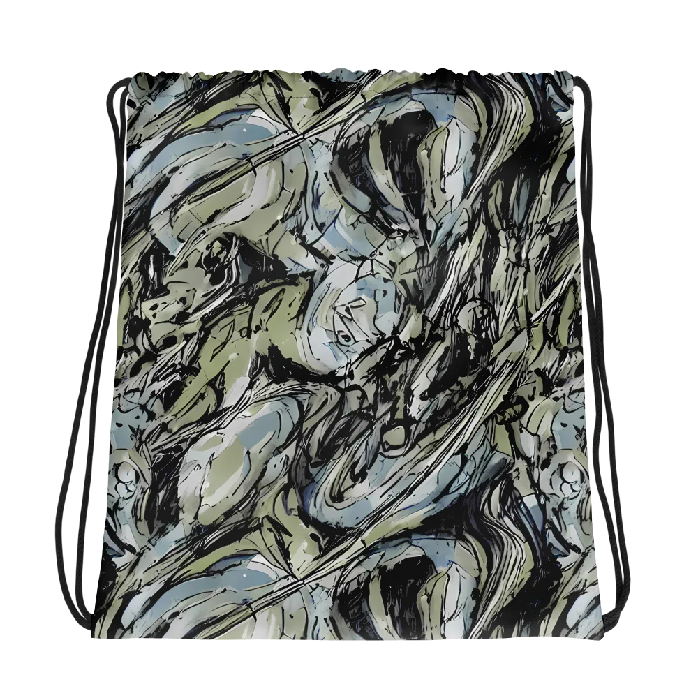Marble Nocturne on Drawstring Bag — Photo