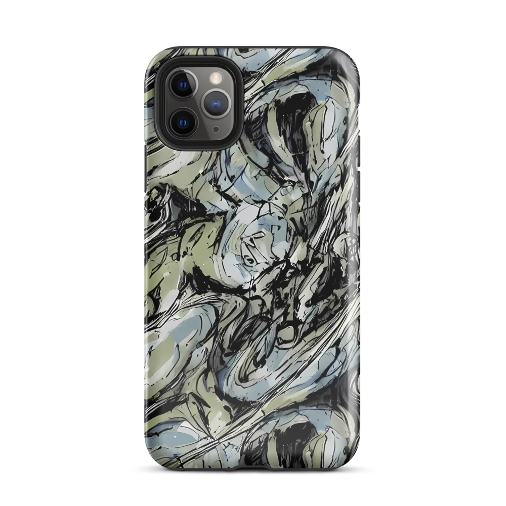 Marble Nocturne on Tough Case for iPhone® — Front