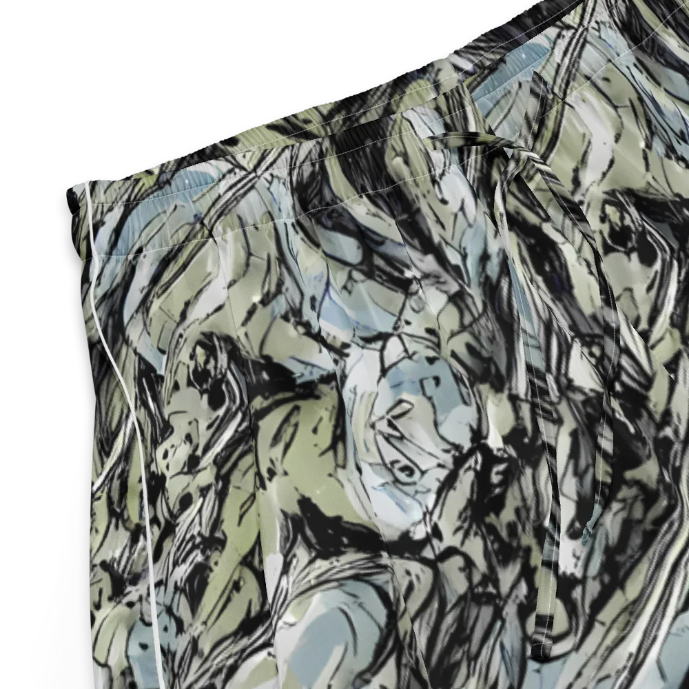 Marble Nocturne on Women's Pajama Shorts — Product details