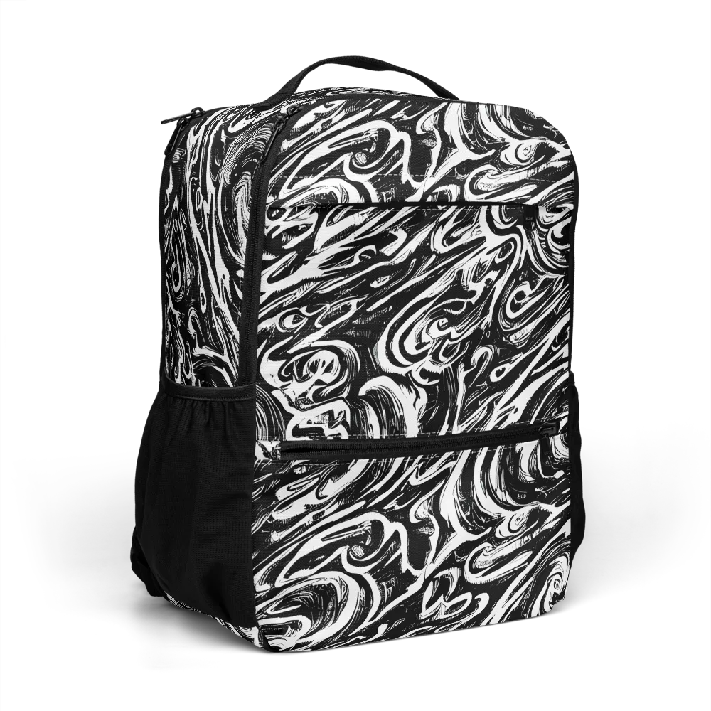 Blackwater Frenzy on Utility Backpack — Right Front