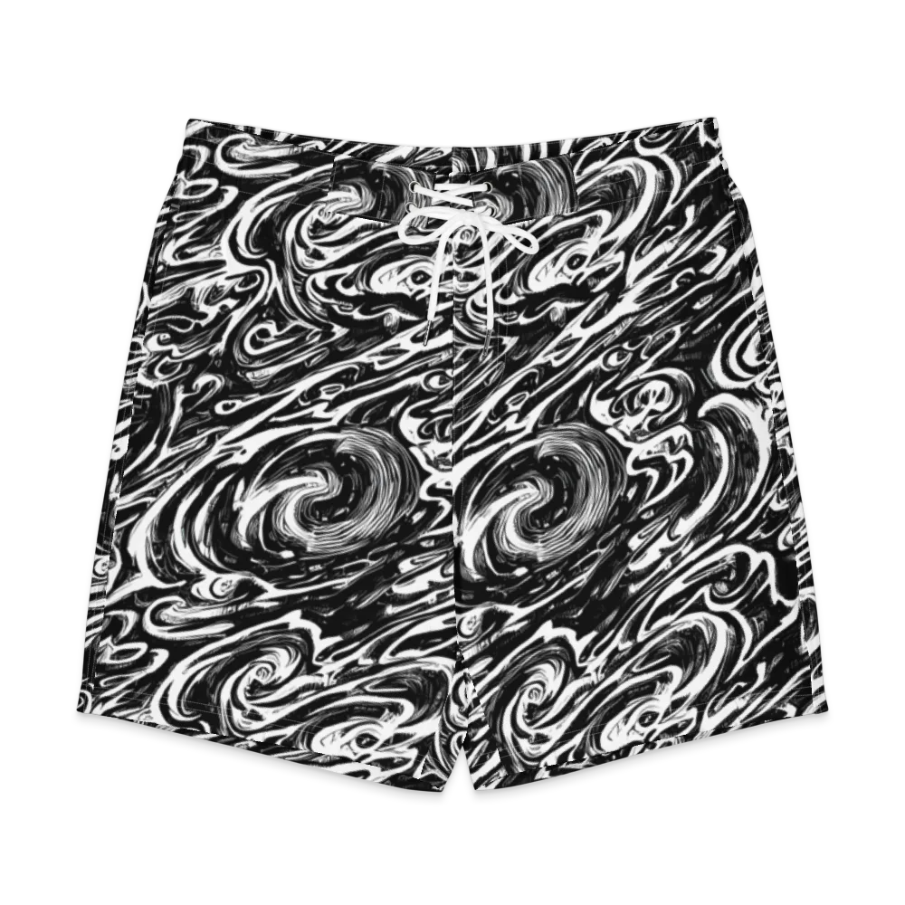 Blackwater Frenzy on Men's Board Shorts — Front