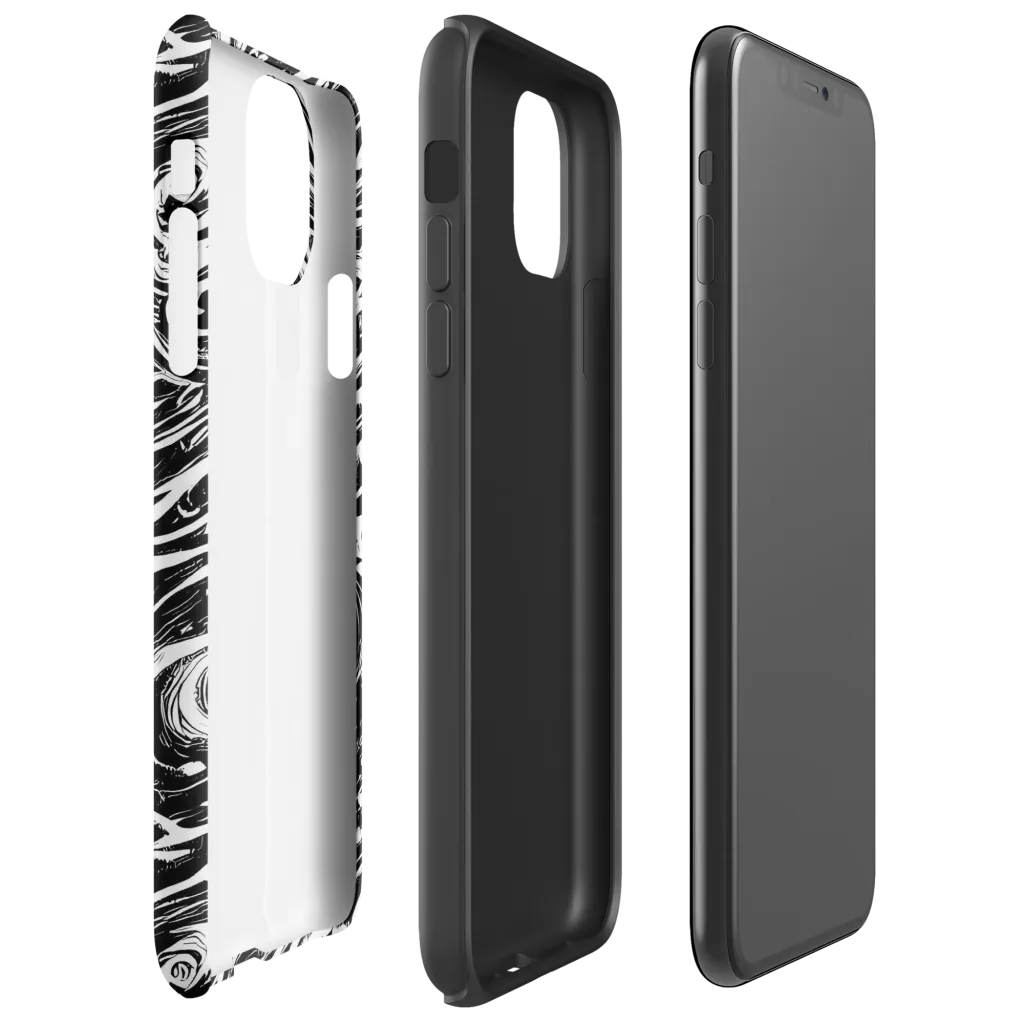 Blackwater Frenzy on Tough Case for iPhone® — Right