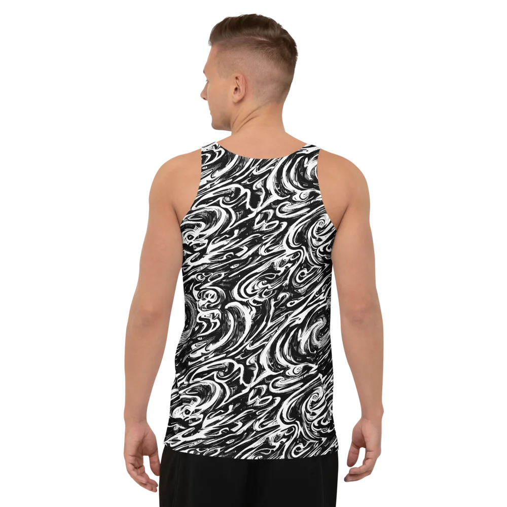 Blackwater Frenzy on Men's Tank Top — Back