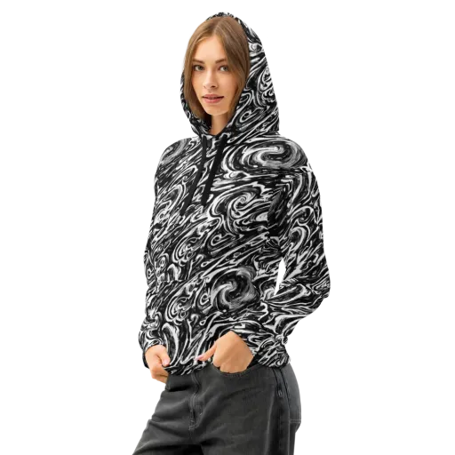 Blackwater Frenzy on a Cotton Hoodie