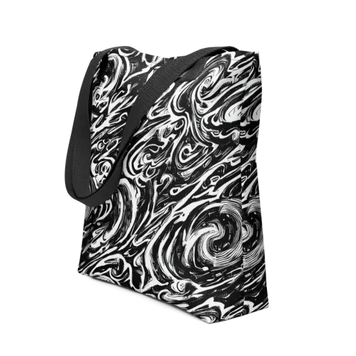 Blackwater Frenzy on a Tote Bag