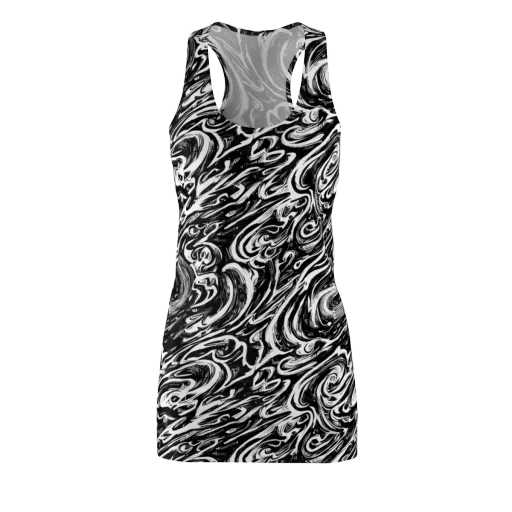 Blackwater Frenzy on a Racerback Dress