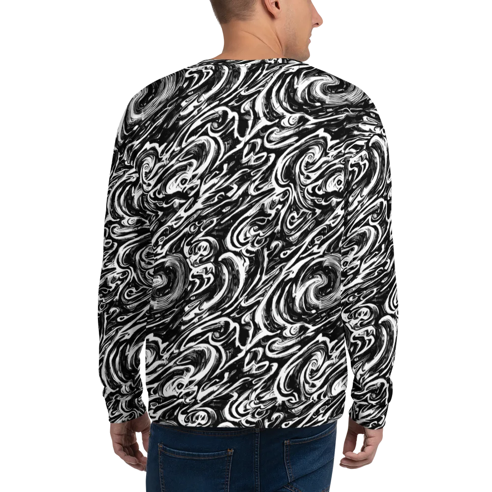 Blackwater Frenzy on Sweatshirt — Back