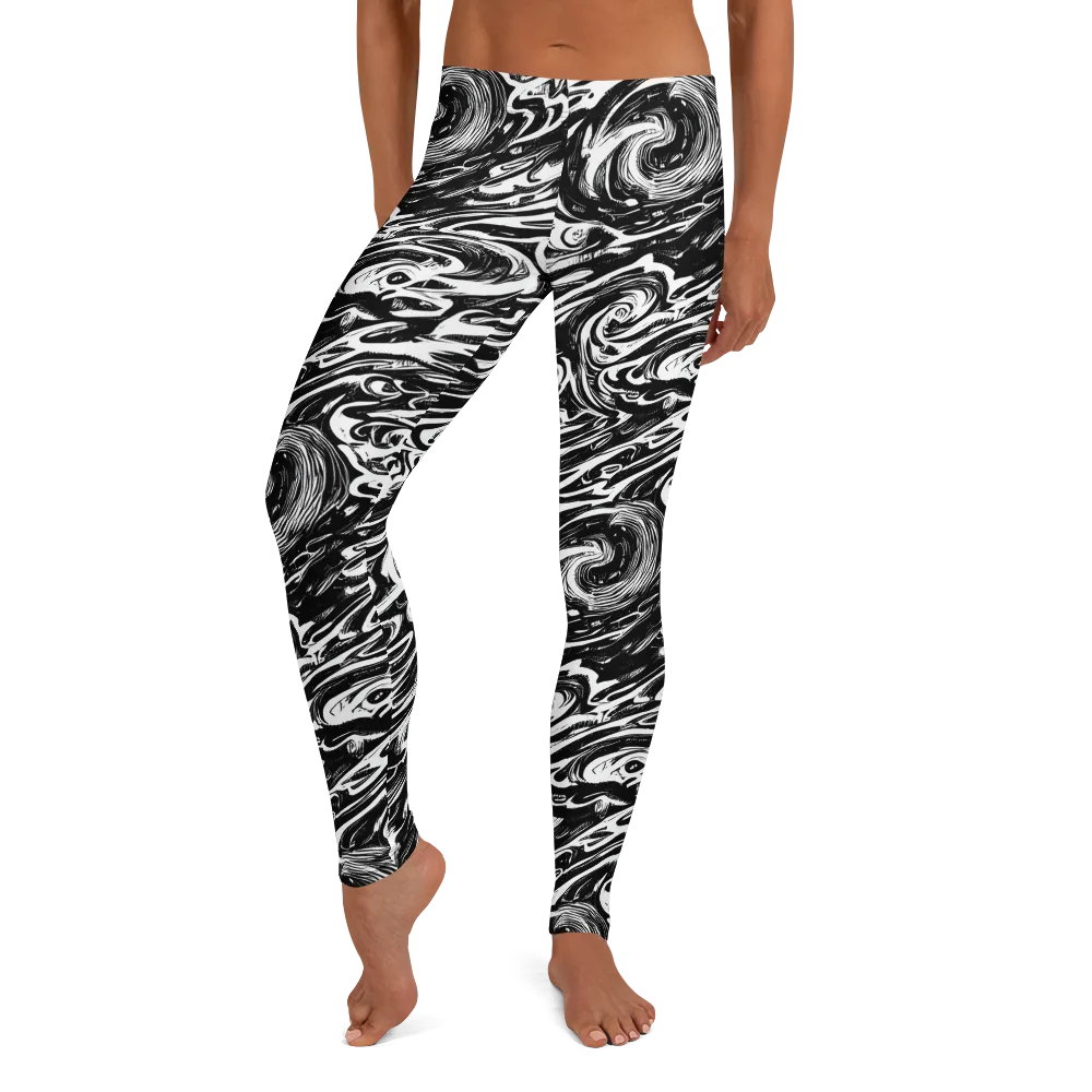 Blackwater Frenzy on Leggings — Front