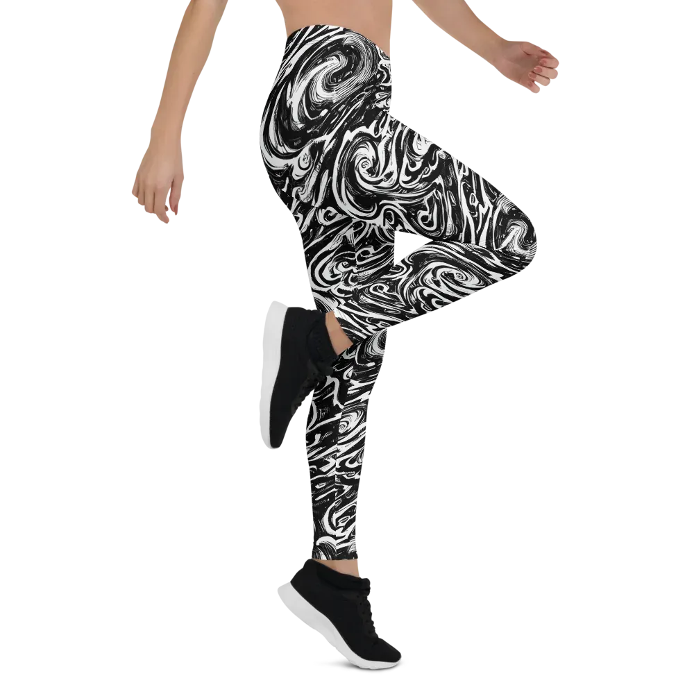 Blackwater Frenzy on Leggings — Right