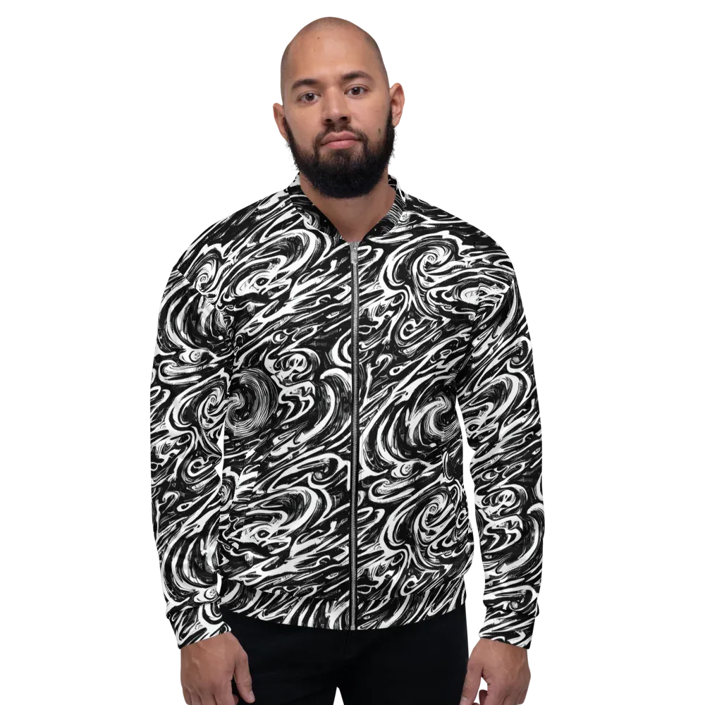 Blackwater Frenzy on Bomber Jacket — Front