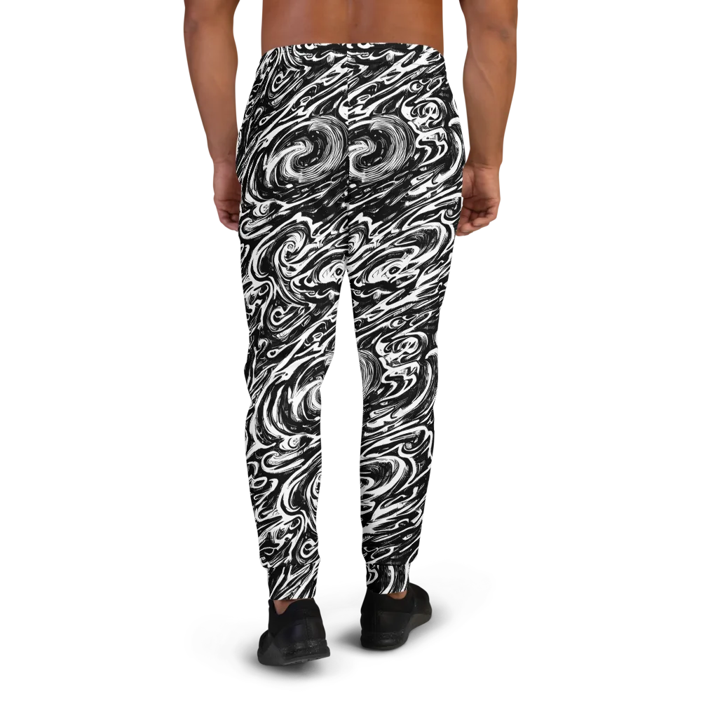 Blackwater Frenzy on Men's Joggers — Back