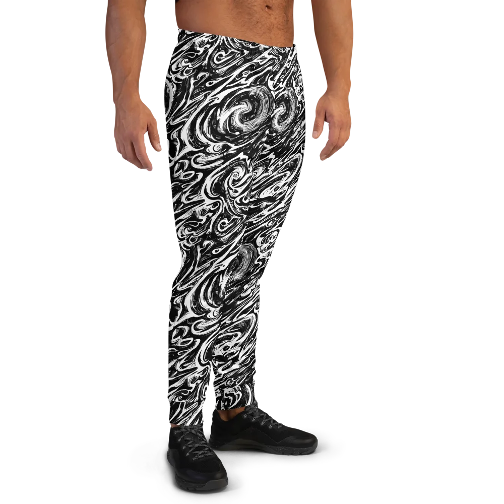Blackwater Frenzy on Men's Joggers — Right