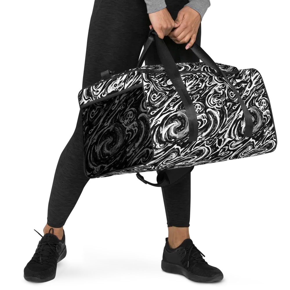 Blackwater Frenzy on Duffle Bag — Right Front