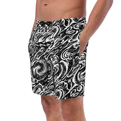 Blackwater Frenzy on a Swim Trunks